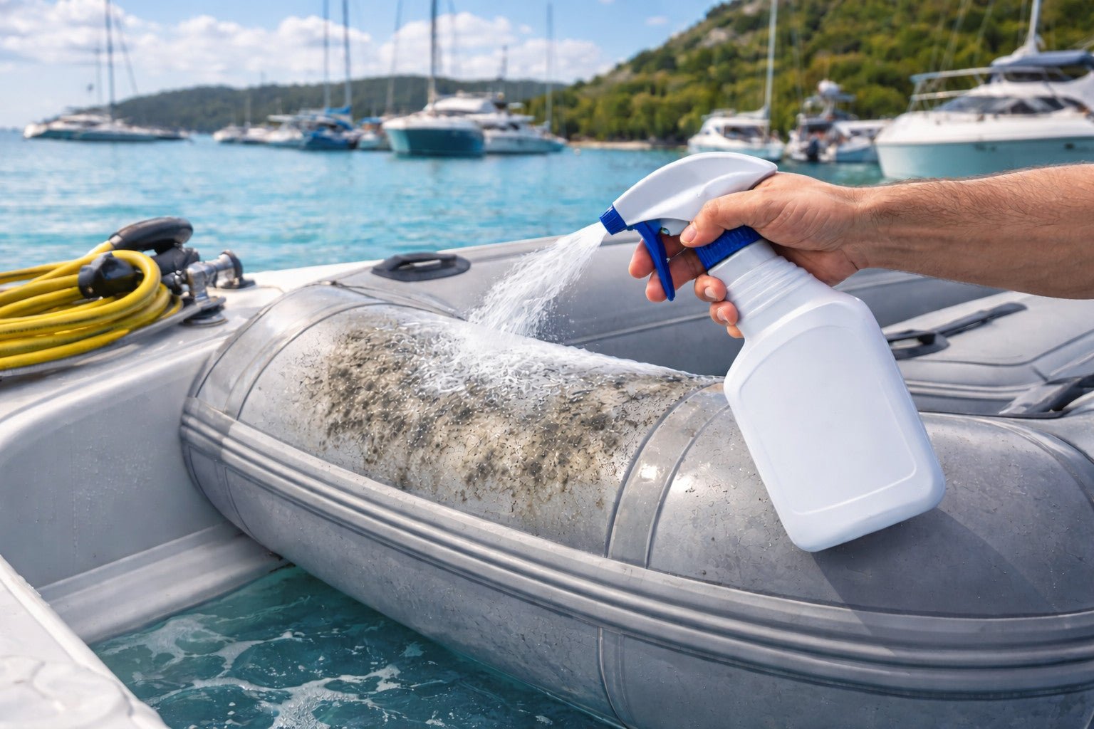 How to Remove Mold on Inflatable Boats, RIBs, and Dinghies - ORCA Retail US