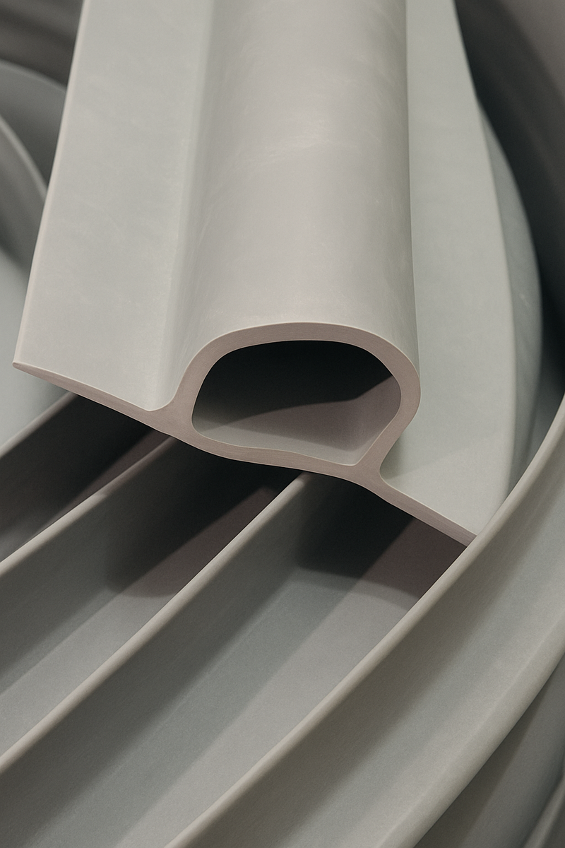 Rubrail Tunnel Neptune Grey - 50 Meters (2x25M)