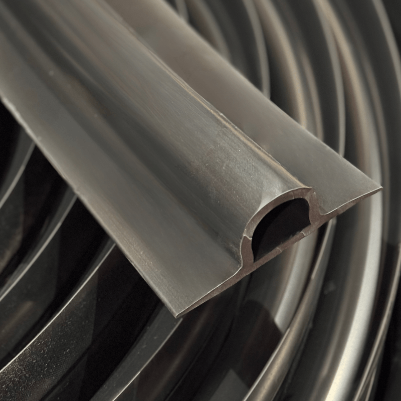 Rubrail Black Tunnel - 60 Meters - ORCA Retail US