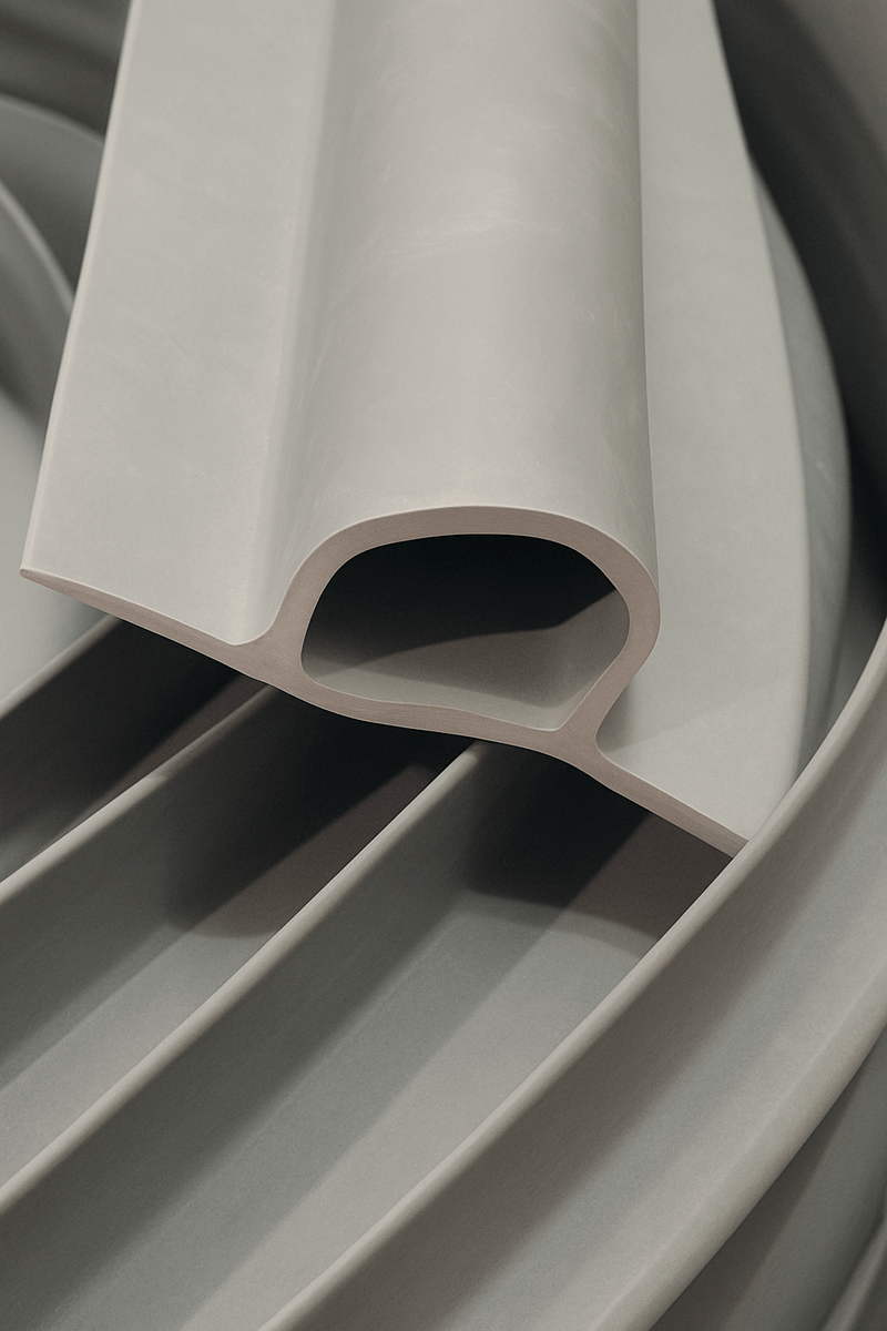 Rubrail Tunnel Neptune Grey - 50 Meters (2x25M) - ORCA Retail US